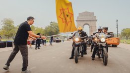 18th Royal Enfield Himalayan Odyssey Flagged-Off From Delhi