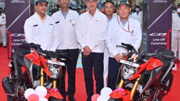 Honda CB300F Begins to Roll Out From Factory