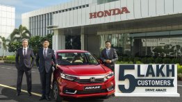 Honda Amaze Surpasses 5 Lakh Sales Milestone in India