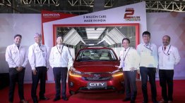 Honda City is the 2 Millionth Unit to Roll Out from Honda's Plant