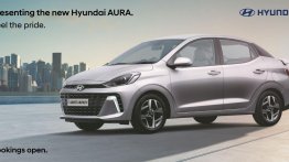 2023 Hyundai Aura Bookings Open