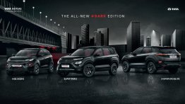 New Dark Editions of Tata Harrier, Safari & Nexon Launched