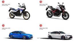 Honda Triumphs Again at Red Dot Design Awards; Garners 4 Wins