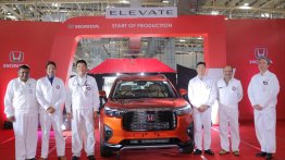 Honda Elevate Mid-Size SUV Goes Into Production