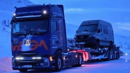 Mercedes-Benz eActros 600 Conquers Gruelling Arctic eNordkapp Challenge