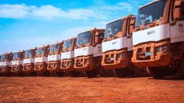 350 Renault Trucks Running Around The Clock In Guinea Mines