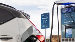 Volvo Installs EV Fast Chargers for Public at Starbucks Stores