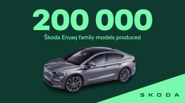 Skoda Enyaq Range Crosses 200,000 Production Milestone