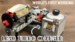 Introducing the LEGO Turbo Charger: A Miniature Marvel!