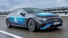 Mercedes EQS With 621-Mile Range Undergoing Road Testing