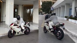 F1 Icon Lewis Hamilton Spotted Riding His Rare MV Agusta