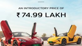 MG Cyberster Debuts in India as Brand’s Fastest EV Roadster at ₹74.99 Lakh