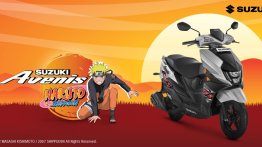Suzuki Motorcycle India Collabs with Japanese Anime Star NARUTO SHIPPUDEN for Suzuki AVENIS