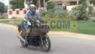 Spied - Hero-EBR's first baby caught testing in India