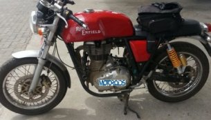 Spied - Royal Enfield Continental GT Cafe Racer spotted again