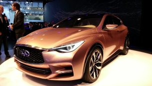 Frankfurt Live - The Infiniti Q30 Concept is tiny, but tough luxury