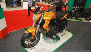 India-bound Benelli TNT 25 displayed at IIMS 2015 - IAB Report