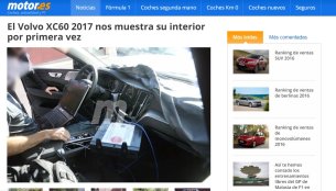 2017 Volvo XC60 interior spied for the first time