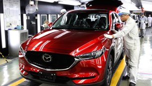 New Mazda CX-5 enters production in Japan