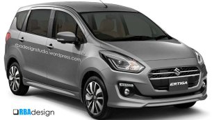 New Swift-inspired Maruti Ertiga - Rendering