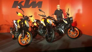 2017 KTM Duke 390 launched in India at INR 225,730