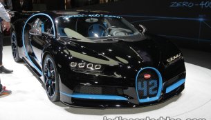 "Zero-400-Zero" world record Bugatti Chiron showcased at IAA 2017 - Live
