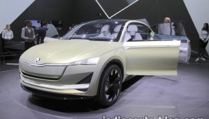 Skoda Vision E Concept at the 2017 IAA - Live