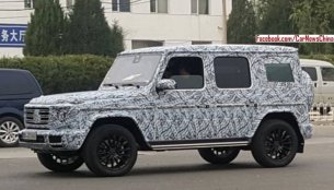 2018 Mercedes G-Class spied testing in China