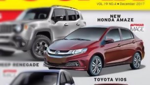 2018 Honda Amaze - Rendering