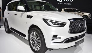 2018 Infiniti QX80 debuts at the 2017 Dubai Motor Show