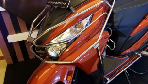Honda Grazia with accessories in 7 live images