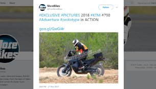 Production KTM 790 Adventure spotted