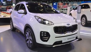 Kia Sportage showcased at the 2017 Dubai Motor Show