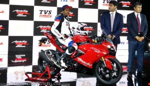 TVS Apache RR 310 launched in India at INR 2.05 lakhs
