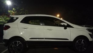 2018 Ford EcoSport Signature edition spied completely undisguised again