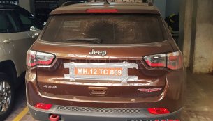 Jeep Compass Trailhawk homologation unit spied in India