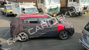 2018 Hyundai Creta (facelift) with sunroof and new alloy wheels spied