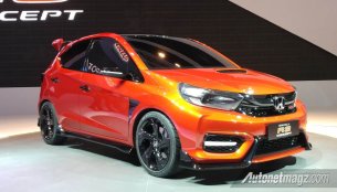 Next-gen Honda Brio previewed with the Honda Small RS Concept at IIMS 2018