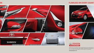 Toyota Yaris accessories revealed officially