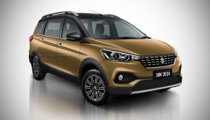 Maruti Ertiga Cross imagined - Rendering