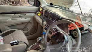 India-spec 2018 Maruti Ertiga interior spied