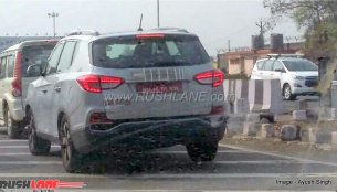 G4 SsangYong Rexton (Mahindra Rexton) continues testing on Indian roads