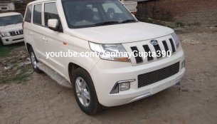 Mahindra TUV300 Plus P8 detailed in walkaround video and live images