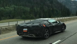 2020 Chevrolet Corvette Mid-Engined C8 spied heading towards Colorado