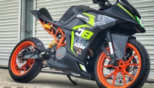 KTM RC 390 with RCX2 race-kit by Autologue Design