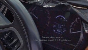 Tata Harrier interior spy shots reveal new details & features
