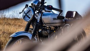 Modified Yamaha RX 135 Diablo café racer by Kirex Moto Customs