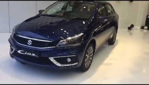 2018 Maruti Ciaz (facelift) - Walkaround Video