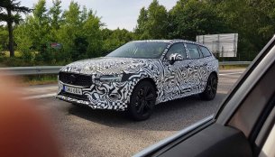 2019 Volvo V60 Cross Country spied testing in Sweden