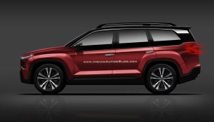 Tata H7X SUV (Harrier 7-seater) - IAB Rendering